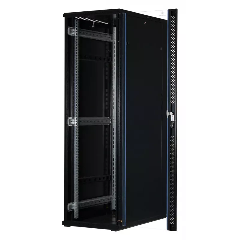 42U serverių spinta Rockstable RS19-6042 grūdintas stiklas