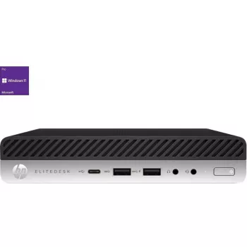 Stalinis kompiuteris HP EliteDesk 800 G4 — verslo darbo stotis, kompaktiškos formos