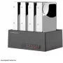 HDD prijungimo stotelė LC-Power LC-DOCK-U3-4B-V2 su USB 3.0 ir kelių lizdų palaikymu