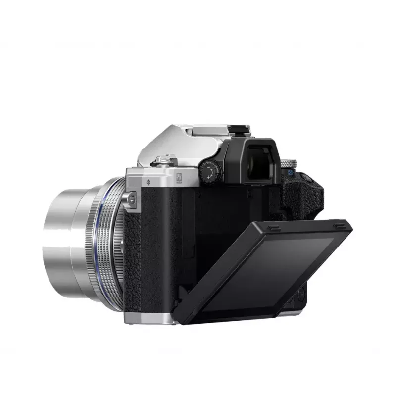 Fotoaparatas Olympus OM-D E-M10 Mark IV MILC 20,3 MP 4/3 colio Sidabrinis