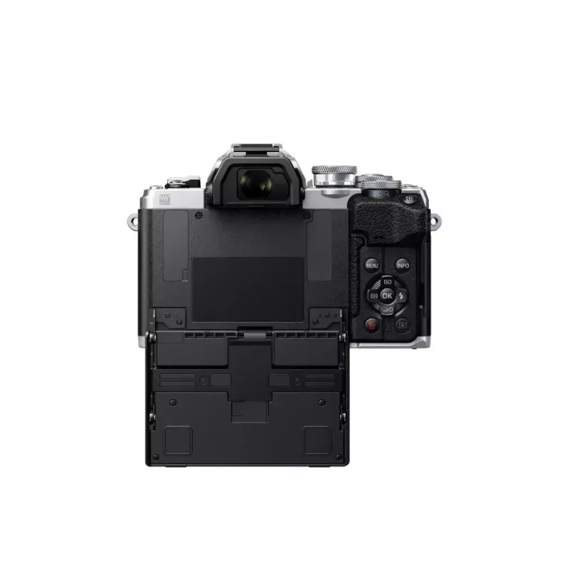 Fotoaparatas Olympus OM-D E-M10 Mark IV MILC 20,3 MP 4/3 colio Sidabrinis