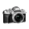 Fotoaparatas Olympus OM-D E-M10 Mark IV MILC 20,3 MP 4/3 colio Sidabrinis