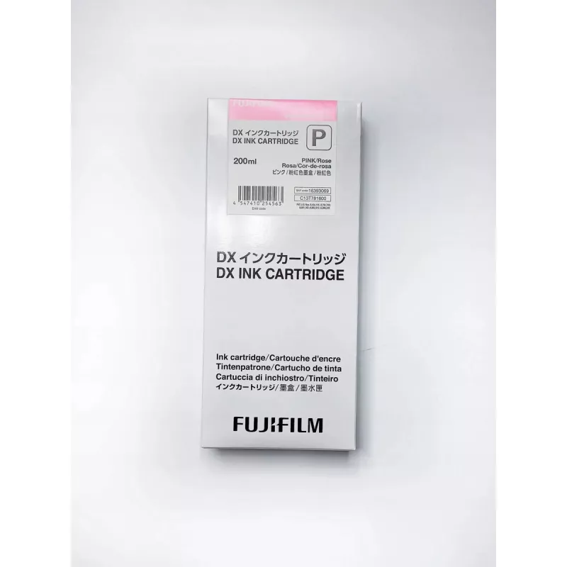 Rašalo kasetė Fujifilm DX 200 ml rožinė