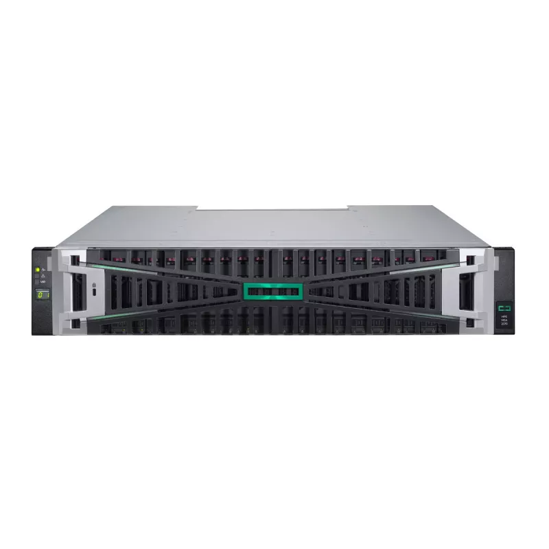 Saugojimo masyvas HP Enterprise MSA 2070 32Gb Fibre Channel SFF — 2U stelažas, 24 x 2,5 colio diskų, HDD/SSD palaikymas