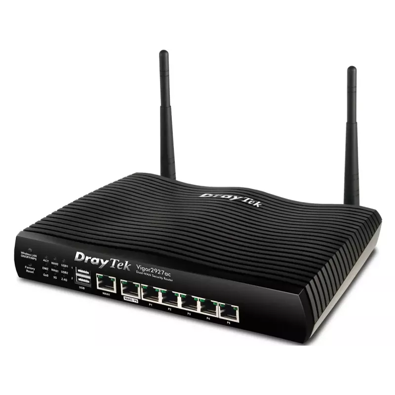 Stalinis maršrutizatorius DrayTek Vigor2927ac Dviejų juostų Wi-Fi 5