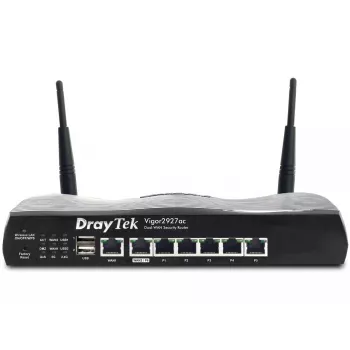 Stalinis maršrutizatorius DrayTek Vigor2927ac Dviejų juostų Wi-Fi 5