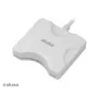 Kortelių skaitytuvas Akasa AK-CR-03WHV2 USB 3.0 baltas, kelių lizdų išorinis skaitytuvas SD / microSD / CF / atminties kortelėms