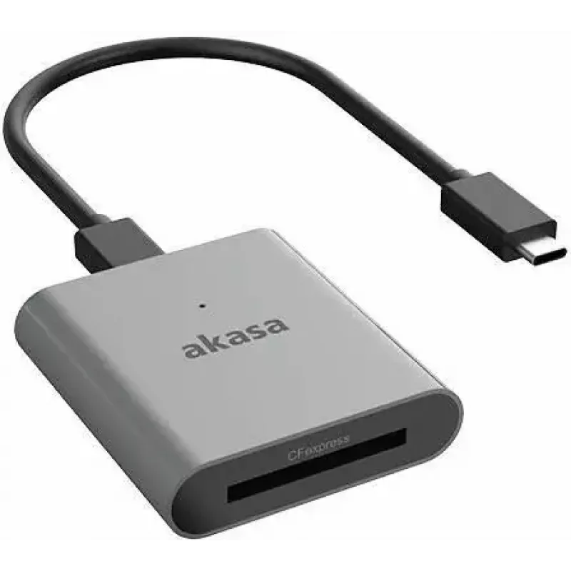 Kortelių skaitytuvas Akasa AK-CR-11BK CFexpress 2.0, USB 3.2 Gen 2