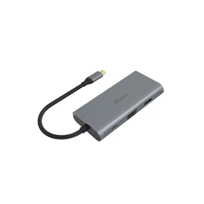 Doking stotelė Akasa USB Type-C 9-in-1