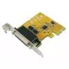 Vidinė RS-232 sąsajos kortelė Sunix SER6437AL — PCIe, 115,2 Kbit/s, 128B FIFO, 65×68 mm