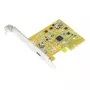 Vidinė USB 3.2 Gen 1 (3.1 Gen 1) sąsajos kortelė Sunix USB2321C — PCI priegloba, 20 Gbit/s, 79,3×68,5 mm