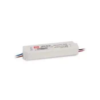 Apšvietimo priedas MEAN WELL LPH-18-12, Synergy21 — 12V, AC 180–264V, 47–63Hz, 175 g, 30×22 mm, baltas
