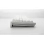 Mechaninė žaidimų klaviatūra Ducky Zero 6108 Pure White su MX Blue jungikliais, US išdėstymas, belaidė