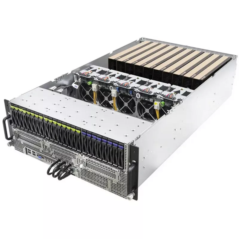 ASROCK Barebone 4U Dual Socket SP5 4U10G-GENOA2 — dviejų lizdų SP5 palaikanti pliko serverio važiuoklė