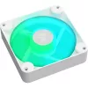 APNX 120 mm korpuso ventiliatoriai 3 vnt. rinkinys — APNX FP1-120 balti, trys 120 mm aušinimo ventiliatoriai