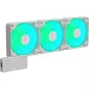 APNX 120 mm korpuso ventiliatoriai 3 vnt. rinkinys — APNX FP1-120 balti, trys 120 mm aušinimo ventiliatoriai