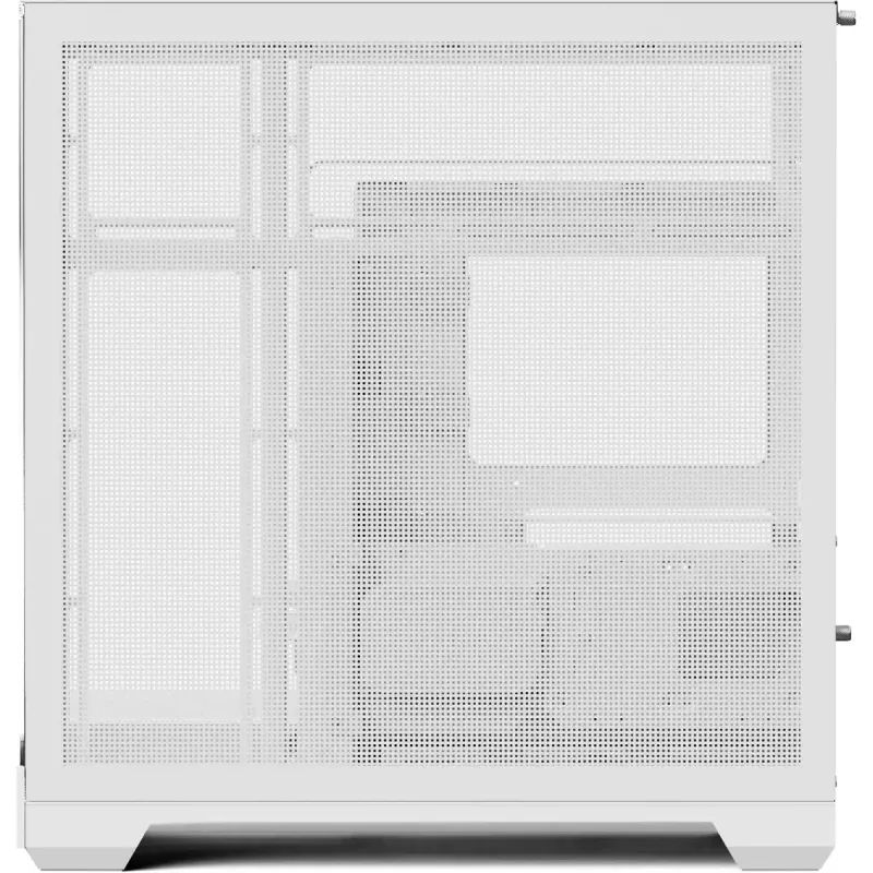 Tower PC korpusas APNX V2-F-WT-v1, baltas, su trimis grūdinto stiklo panelėmis