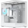 Tower PC korpusas APNX V2-F-WT-v1, baltas, su trimis grūdinto stiklo panelėmis