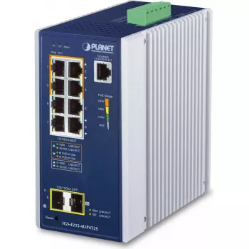 Valdomas komutatorius PLANET IGS-4215-4UP4T2S L2/L4 Gigabit Ethernet PoE 8 prievadai