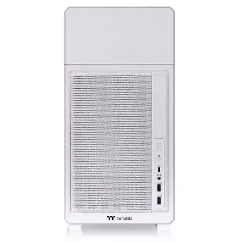 Kompiuterio korpusas THERMALTAKE TR300 TG Snow White mid-tower PC korpusas, grūdinto stiklo šoninis skydelis