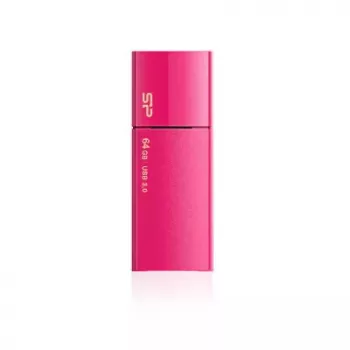 USB atmintukas Silicon Power 64GB USB Type-A 3.2 Gen 1 Blaze B05 rožinis