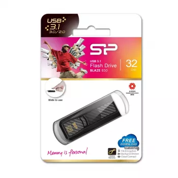 USB atmintinė Silicon Power 32 GB USB Type-A 3.2 Gen 1 Blaze B50