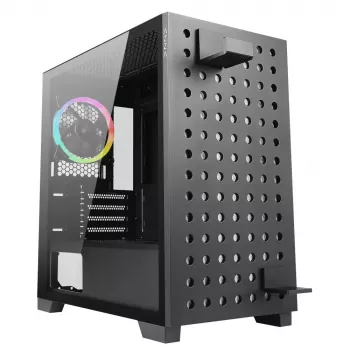 PC korpusas Azza Elise Tower Juoda, Tower, juodas
