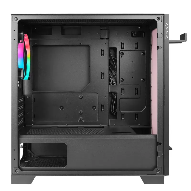 PC korpusas Azza Elise Tower Juoda, Tower, juodas