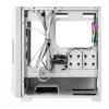PC korpusas Azza Guardian Glass Midi Tower baltas