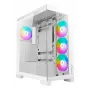 PC Midi Tower AZZA Cove (CSAZ-570W) – juodas, ATX/Micro-ITX/ITX, 3x120 mm šoniniai ventiliatoriai, 1x120 mm galinis ventiliatorius, palaiko 2,5 col. ir 3,5 col. diskus