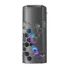 PC korpusas AZZA STORM ARGB Full Tower — juodas, ATX/Micro-ATX/EATX palaikymas, 2x 3,5 col. + 6x 2,5 col. nišos, iš anksto sumontuoti ARGB ventiliatoriai