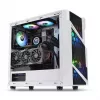 PC korpusas Thermaltake Commander C31 TG Snow ARGB Edition Midi Tower juoda, balta