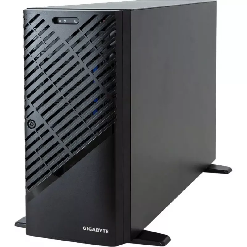 Kompiuterio korpusas Gigabyte W773-W80 bokštinis serveris vienas lizdas 4677 juodas