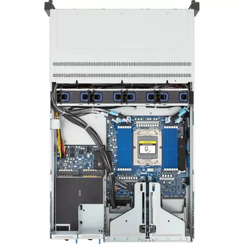 Kompiuterio korpusas Gigabyte Barebone R263-Z36-ACJ1 Rack Server 2U juoda