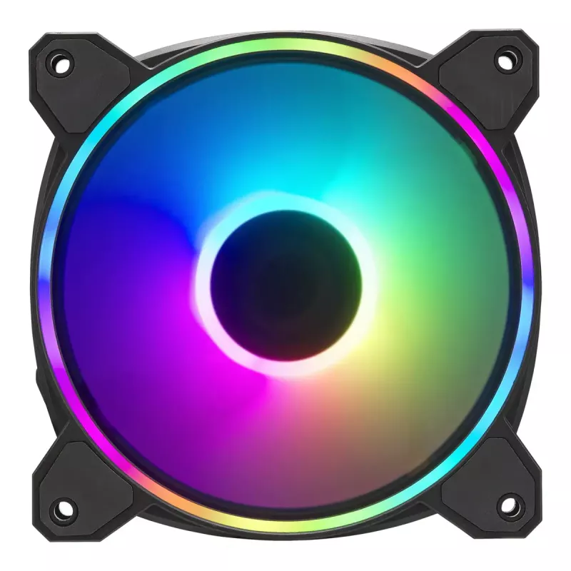 Ventiliatorius Cooler Master MasterFan MF120 Halo² 12 cm juodas 3 vnt.