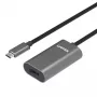 USB kabelis UNITEK U304A USB 3.2 Gen 1 5m USB C USB A pilkas
