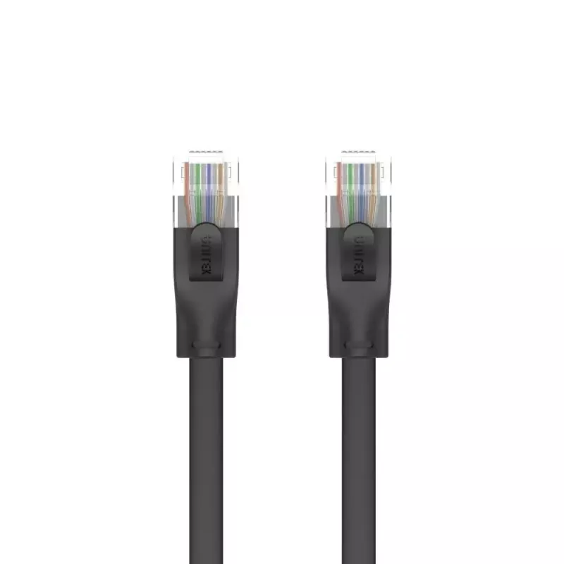 Ethernet laidas UNITEK Cat 6 UTP RJ45 20 m juodas