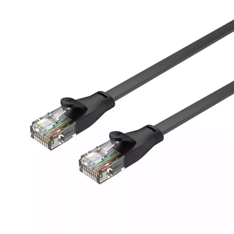 Ethernet laidas UNITEK Cat 6 UTP RJ45 20 m juodas