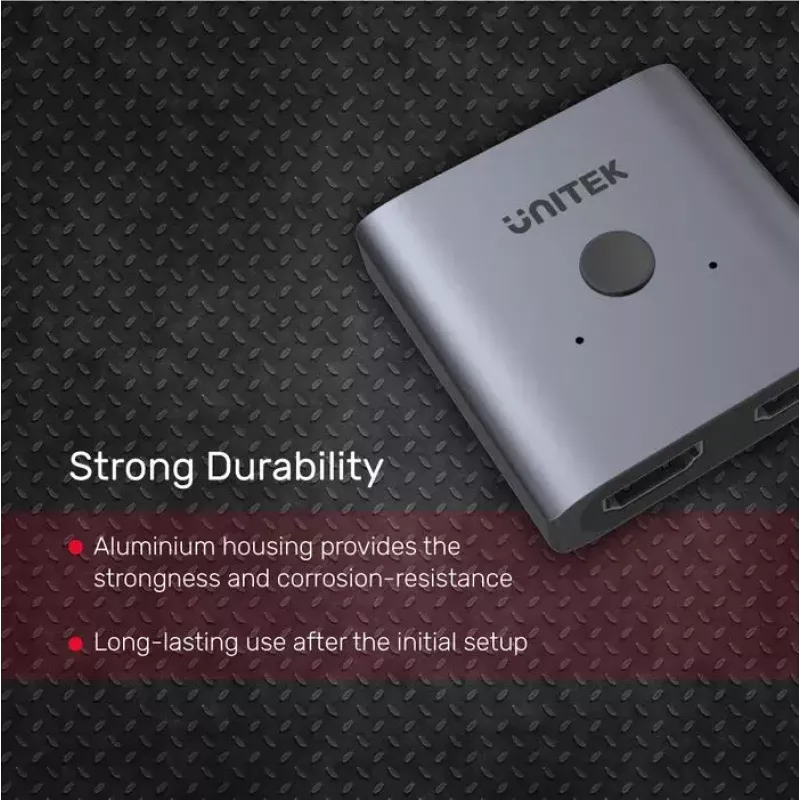 Vaizdo skirstytuvas UNITEK V1127A HDMI 2x HDMI