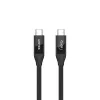 USB4 Gen 2x2 USB-C laidas Unitek C14100BK-0.8M — 0,8 m, USB-C į USB-C, 40 Gbit/s, juodas