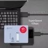 UNITEK USB kabelis C14103BK-1.5M USB 3.2 Gen 1 USB A USB C juodas 1,5 m