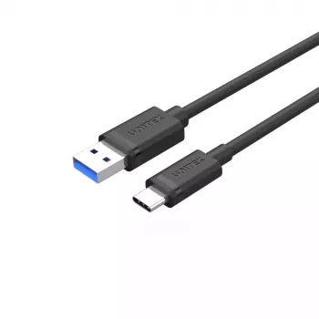UNITEK USB kabelis C14103BK-1.5M USB 3.2 Gen 1 USB A USB C juodas 1,5 m