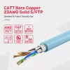Tinklo kabelis UNITEK C18122BL RJ45 Cat7 305 m mėlynas