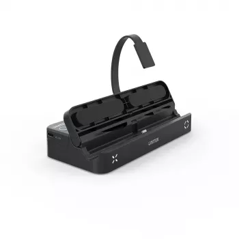 Prijungimo stotelė UNITEK G1002B, skirta Nintendo Switch, laidinė, juoda