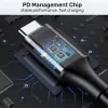 Maitinimo kabelis UNITEK C14115BK-1.8M USB C DC 1.8m 20V 3.25A