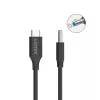 Maitinimo kabelis UNITEK C14117BK-1.8M USB C DC 1.8m 20V 3.25A