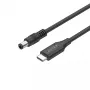 Maitinimo kabelis UNITEK C14119BK-1.8M 1,8 m USB C DC 20 V 3,25 A