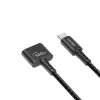 Maitinimo kabelis UNITEK C14121BK-1M Juodas MagSafe 3 USB C 1m 28V 5A