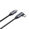 USB laidas UNITEK C14123BK-1M 1m USB 2.0 Juoda Pilka