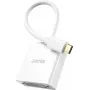 USB-C į DVI adapteris Unitek V1429A01 — 1080p 60Hz vaizdo išvestis